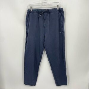 Mack Weldon Ace Sweatpants SZ M navy blue drawstring